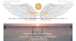 Desktop Screenshot of christinacarlin.com